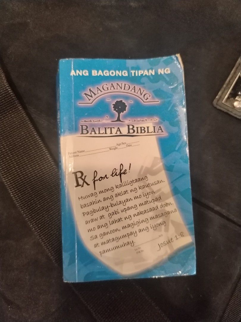 Pocket holy Bible Tagalog (Category: Religious Items) located in Manila. Submitted by billionare (Listing ID 1462696024, Image 3). Description: pocket Holy Bible Tagalog fresh and good condition easy to carry anytime and anywhere.
