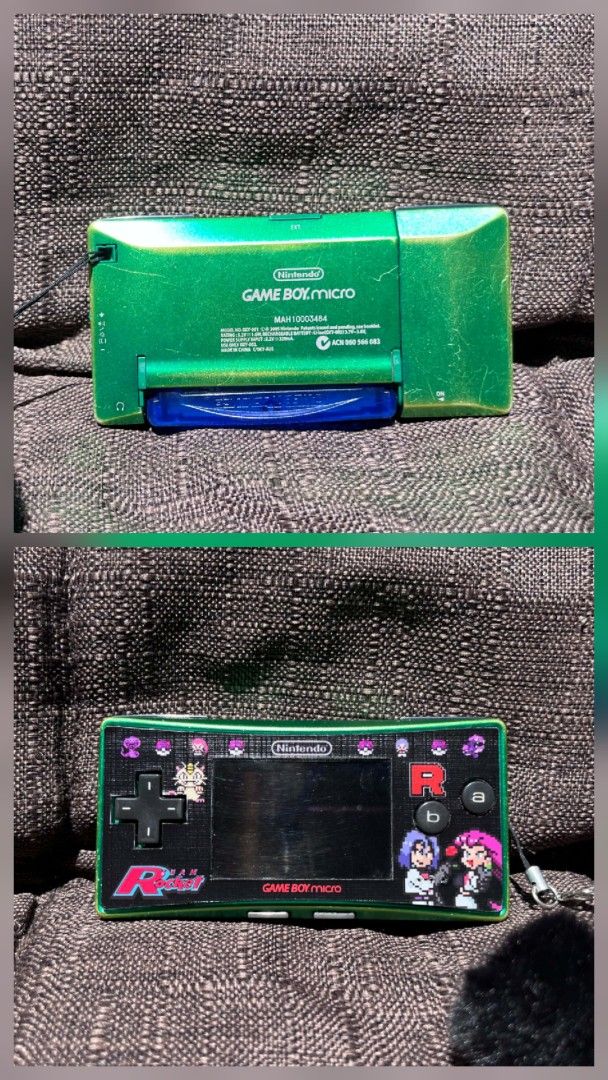 Gameboy Micro Green Euro Ver. (With Issues) (Category: Nintendo) located in Pasay City. Submitted by Ambedextrious (Listing ID 1462813631, Image 2). Description: Bundle: •Gameboy Micro Green (with Issues: Broken Start and Select Button, need ipitin para gumana lol) ₱6,000 Fix ₱7,000 if mang lolowball ka Can Meetup at any LRT-1 or MRT Station Pasay Loc. I accept Cash/Gcash as Payment Message nalang po pag may tanong, thx..