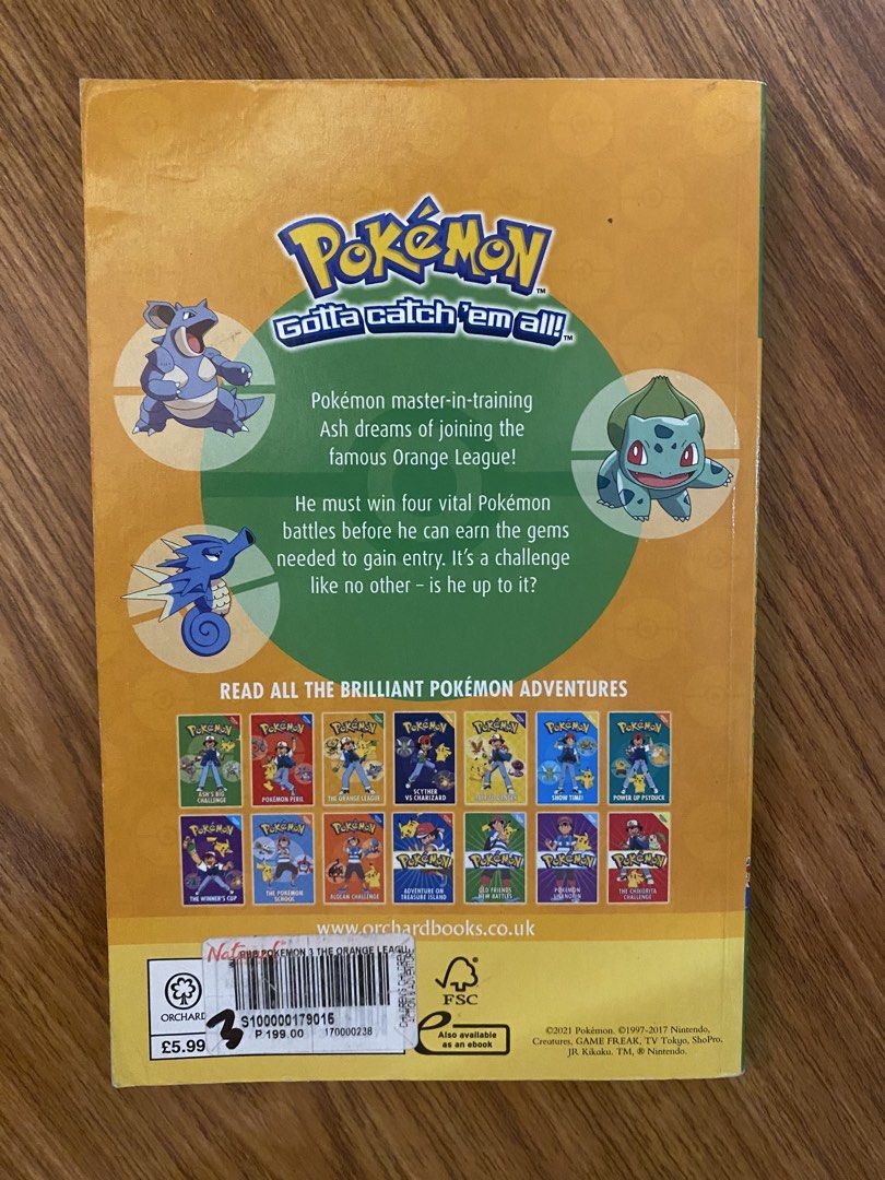 Pokemon The Orange League (Category: Comics & Manga) located in Las Pinas. Submitted by garagesalesalaspinas (Listing ID 1462871414, Image 2). Description: 📖 Pokemon The Orange League ❗ no issue, read once only, good as new 💵 Payment first policy! 💵 Mode of Payment: Gcash for Delivery Cash for Meetup 📢 Kindly check my other rare stuffs at https://www.carousell.ph/u/garagesalesalaspinas/ .