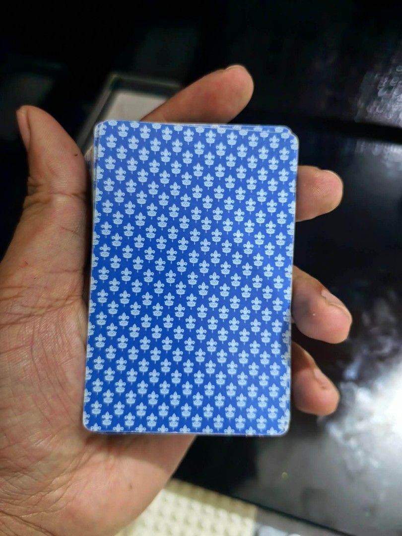 Poker Playing Cards (Category: Board Games & Puzzles) located in Cebu City. Submitted by dudes_villanueva (Listing ID 1462815853, Image 3). Description: Poker Playing Cards Preloved Nippon Cards 📌 In very good condition. 📌 Complete. 📌 With Acrylic Case may Hairline yung case. See all pics..
