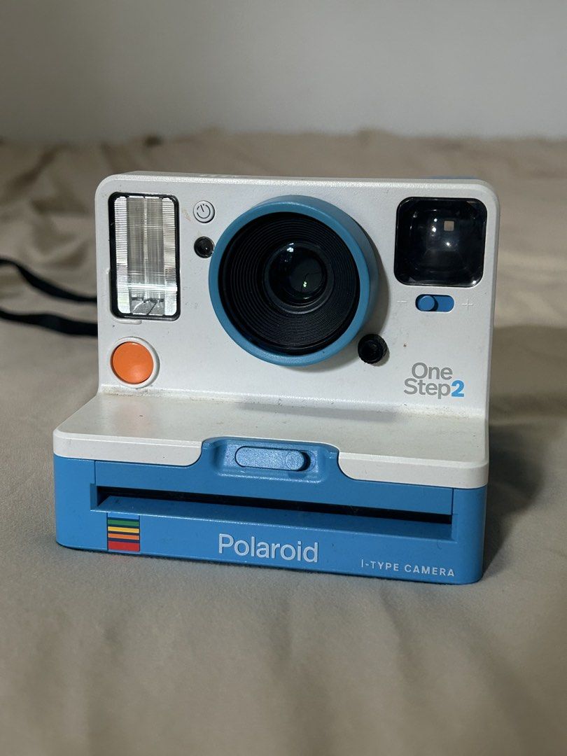Polaroid OneStep 2 i-Type Camera Blue White (Category: Cameras) located in Manila. Submitted by eeerk (Listing ID 1462681123, Image 1). Description: - Polaroid OneStep 2 camera - Blue and white colorway - Uses i-Type instant film - Comes with a strap - Ready for your next adventure - Get creative with instant photos.