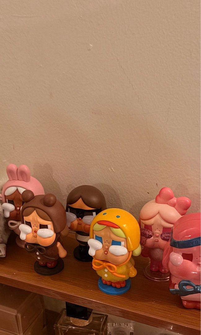 Pop Mart Crybaby (Category: Designer & Blind Box Toys) located in Pasay City. Submitted by notellyyyy (Listing ID 1462681982, Image 2). Description: - Selling Crybaby blind box figures as a set! - Perfect for collectors and fans of the series. - Grab them all!.