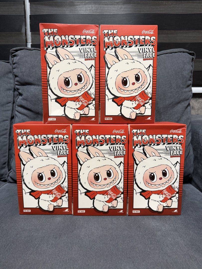 Pop Mart Labubu x Coca Cola Vinyl Blind Box (Category: Other Accessories) located in Cavite. Submitted by commoncourtesy (Listing ID 1462825507, Image 1). Description: 2000 each Deadstock and never been opened .