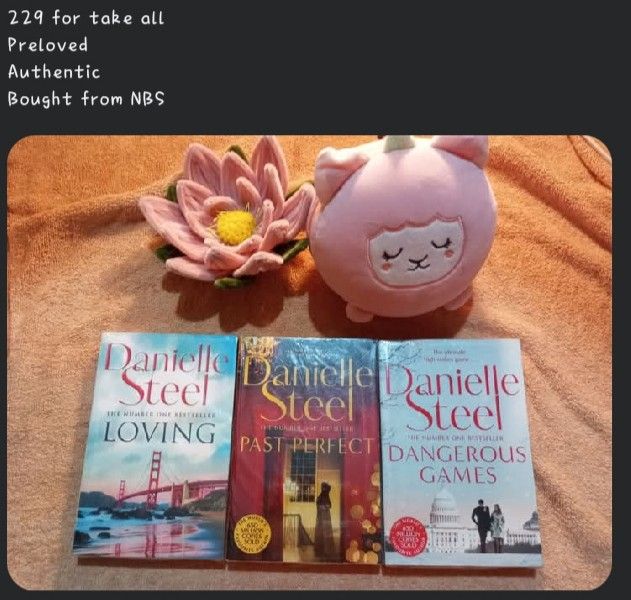 Preloved Books & Authentic Plushie Set (Category: Children's Books) located in Pasig City. Submitted by littlemisstbr (Listing ID 1462747042, Image 2). Description: Bundle preloved books (authentic, bought from NBS/Books for Less) pm for more pic loc: Pasig MOD: J&T / Lalamove (sf shouldered by the buyer) MOP: Maribank/Gcash .