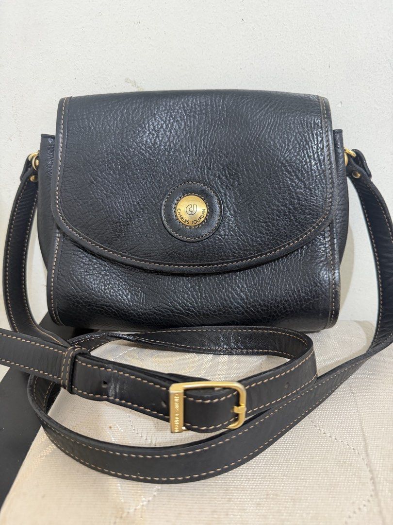 Preloved Charles Jourdan Sling Bag (Category: Cross-body Bags) located in Taytay. Submitted by welloveditems (Listing ID 1462858790, Image 1). Description: - Selling my preloved Charles Jourdan sling bag - Spacious inside - perfect for everyday use - in prestine condition - please manage your expectation in buying preloved items/bag - loc Taytay Rizal -MOP GCASH OR BANK TRANSFER - SF VIA LALAMOVE ONLY Pm for more details .