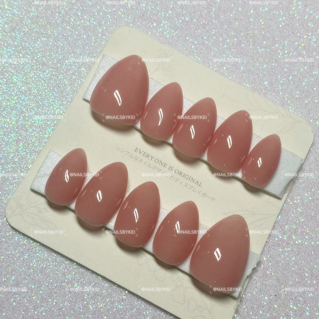 Press on nails customized handmade (Category: Hands & Nails) located in Pasig City. Submitted by keekeedee (Listing ID 1462692461, Image 3). Description: HANDMADE PRESS-ON NAILS BY KEI Looking for cute nails without the hassle? Get your own set of handmade press-on nails, perfect for everyday looks or special occasions! ₱300 per set Handmade press-on nails Custom nail designs available — you may request your own design/inspo! Please send actual n