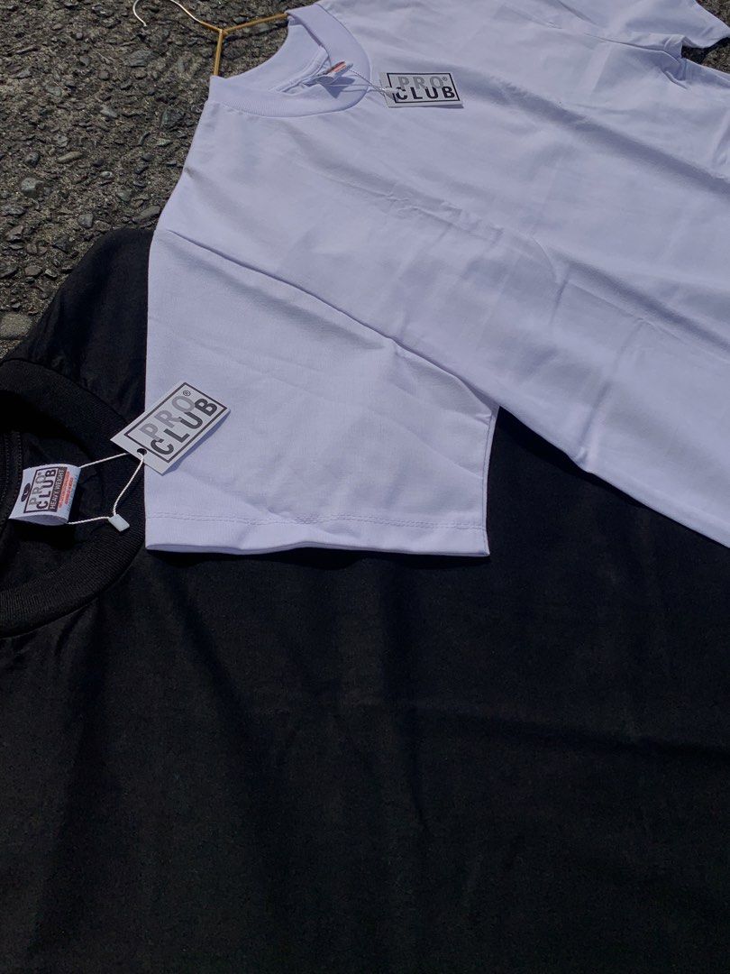 PRO CLUB (Category: Formal Shirts) located in Manila. Submitted by louiesoriano31 (Listing ID 1462701447, Image 3). Description: 🔥PRO CLUB PREMIUM QUALITY 💯 260 GSM Heavyweight Cotton Available Size: M, L, XL ⚫⚪ NO HYPE. JUST QUALITY. PRO CLUB on deck. Rock it your way. **GO AHEAD AND GET YOURS. 📩DM FOR INTERESTED.
