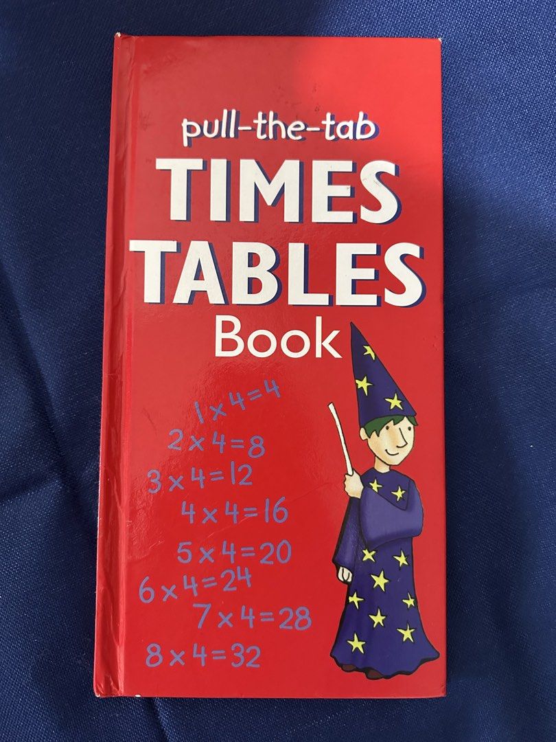 Pull-the-Tab Times Tables Book for Kids (Category: Children's Books) located in Las Pinas. Submitted by city_threads (Listing ID 1462764732, Image 1). Description: Fun pull-the-tab book to learn times tables. Great for young learners. Php 150 Excellent used condition No writings .