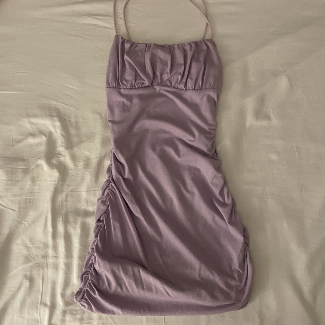 Purple Bodycon Dress (Category: Dresses) located in Pasay City. Submitted by fromyaning (Listing ID 1462877300, Image 1). Description: - size xxs-xs - mop: gcash - mod: jnt.