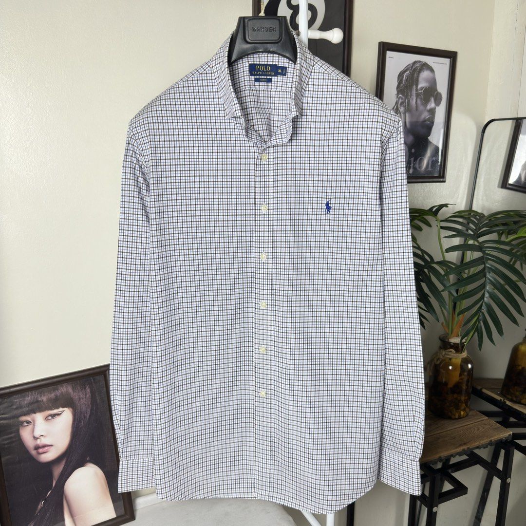 Ralph Lauren Buttondown Long Sleeve (Large) (Category: Formal Shirts) located in Caloocan City. Submitted by polothreadsco (Listing ID 1462871553, Image 2). Description: RALPH LAUREN BUTTON DOWN LONG SLEEVE Size: Large Width: 24" Length: 32" Condition: 10/10 Color rate: 10/10 Excellent Condition 100% Authentic / Original 2nd Hand No Issues Mine: 2700 NOTE: •Color may vary due to lighting •All items are second hand unless stated brandnew •Manage y