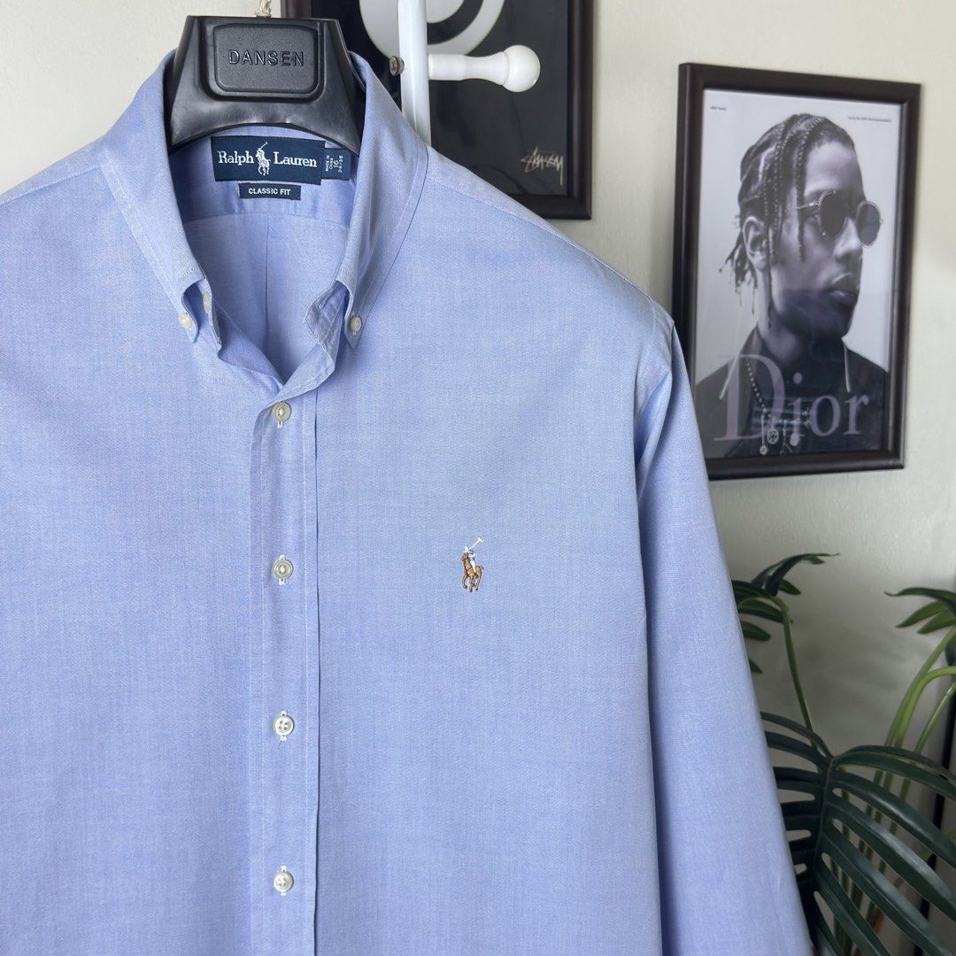Ralph Lauren Buttondown Long Sleeve (Large) (Category: Formal Shirts) located in Caloocan City. Submitted by polothreadsco (Listing ID 1462873253, Image 1). Description: RALPH LAUREN BUTTON DOWN LONG SLEEVE Size: Large Width: 24" Length: 31" Condition: 10/10 Color rate: 10/10 Excellent Condition 100% Authentic / Original 2nd Hand No Issues Mine: 2700 NOTE: •Color may vary due to lighting •All items are second hand unless stated brandnew •Manage y