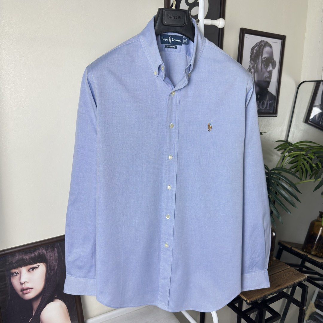 Ralph Lauren Buttondown Long Sleeve (Large) (Category: Formal Shirts) located in Caloocan City. Submitted by polothreadsco (Listing ID 1462873253, Image 2). Description: RALPH LAUREN BUTTON DOWN LONG SLEEVE Size: Large Width: 24" Length: 31" Condition: 10/10 Color rate: 10/10 Excellent Condition 100% Authentic / Original 2nd Hand No Issues Mine: 2700 NOTE: •Color may vary due to lighting •All items are second hand unless stated brandnew •Manage y