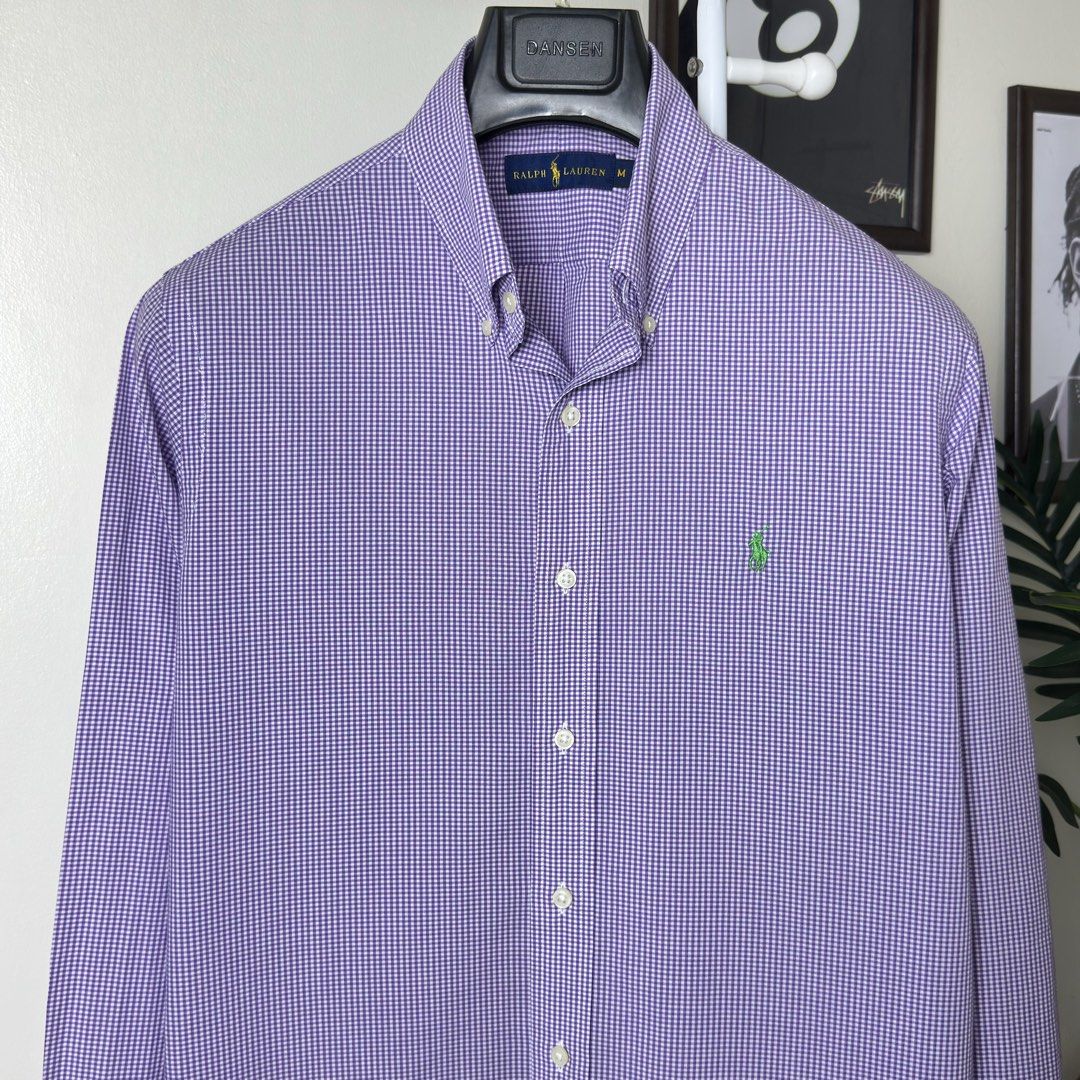Ralph Lauren Buttondown Long Sleeves (Medium) (Category: Formal Shirts) located in Caloocan City. Submitted by polothreadsco (Listing ID 1462875589, Image 3). Description: RALPH LAUREN BUTTON DOWN LONG SLEEVE Size: Medium Width: 22" Length: 31.5 Condition: 10/10 Color rate: 10/10 Excellent Condition 100% Authentic / Original 2nd Hand No Issues Mine: 2700 NOTE: •Color may vary due to lighting •All items are second hand unless stated brandnew •Mana