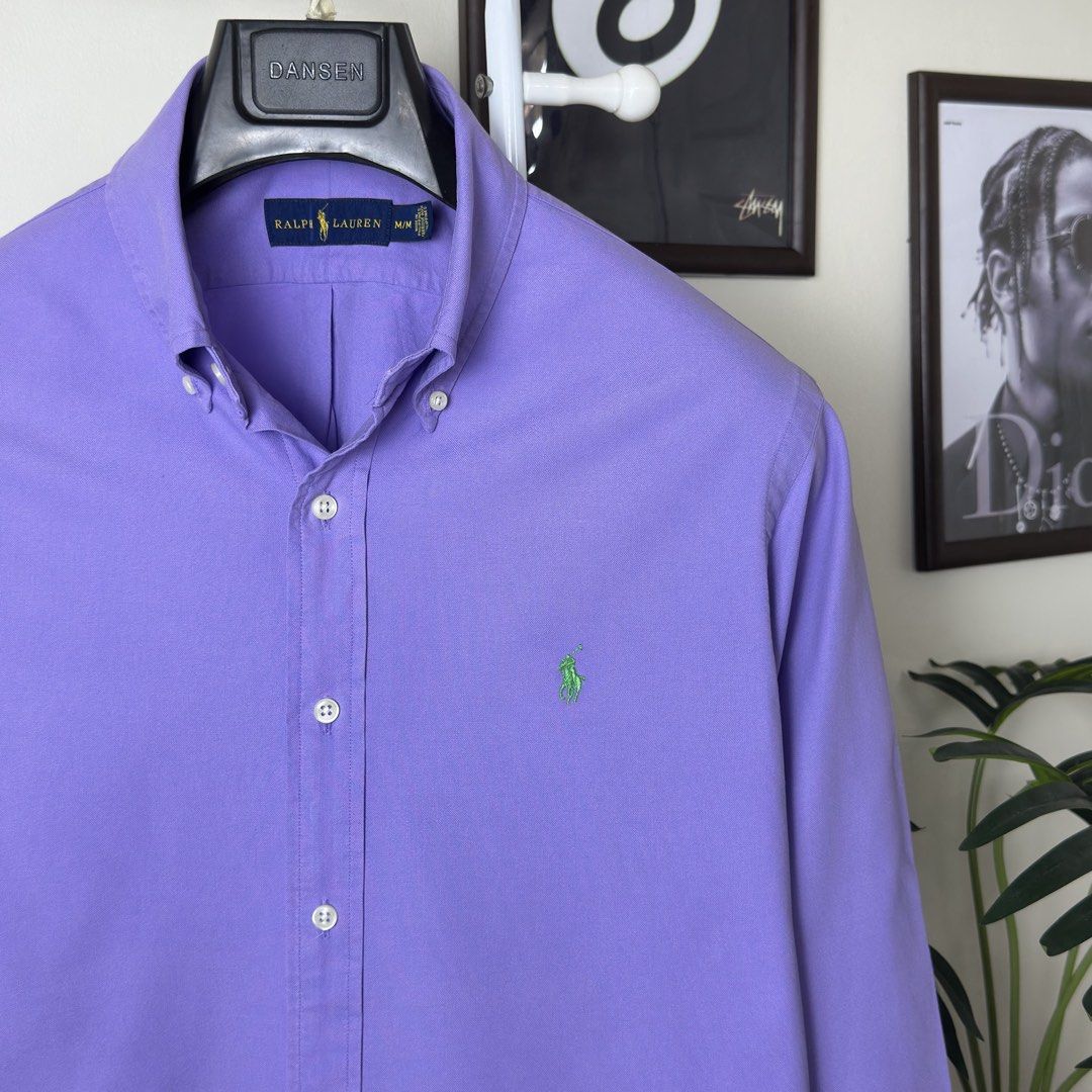 Ralph Lauren Buttondown Long Sleeve (Medium) (Category: Formal Shirts) located in Caloocan City. Submitted by polothreadsco (Listing ID 1462876649, Image 1). Description: RALPH LAUREN BUTTON DOWN LONG SLEEVE Size: Medium Width: 22.5" Length: 31.5" Condition: 9.5/10 Color rate: 9.5/10 Excellent Condition 100% Authentic / Original 2nd Hand No Issues Mine: 2700 NOTE: •Color may vary due to lighting •All items are second hand unless stated brandnew •