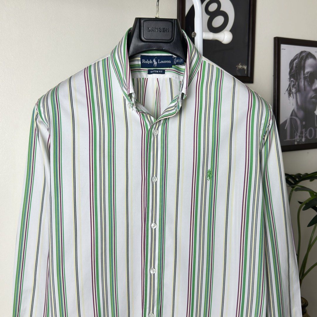 Ralph Lauren Buttondown Long Sleeve (Medium) (Category: Formal Shirts) located in Caloocan City. Submitted by polothreadsco (Listing ID 1462880477, Image 3). Description: RALPH LAUREN BUTTON DOWN LONG SLEEVE Size: Medium Width: 22.5" Length: 32" Condition: 10/10 Color rate: 10/10 Excellent Condition 100% Authentic / Original 2nd Hand No Issues Mine: 2700 NOTE: •Color may vary due to lighting •All items are second hand unless stated brandnew •Mana