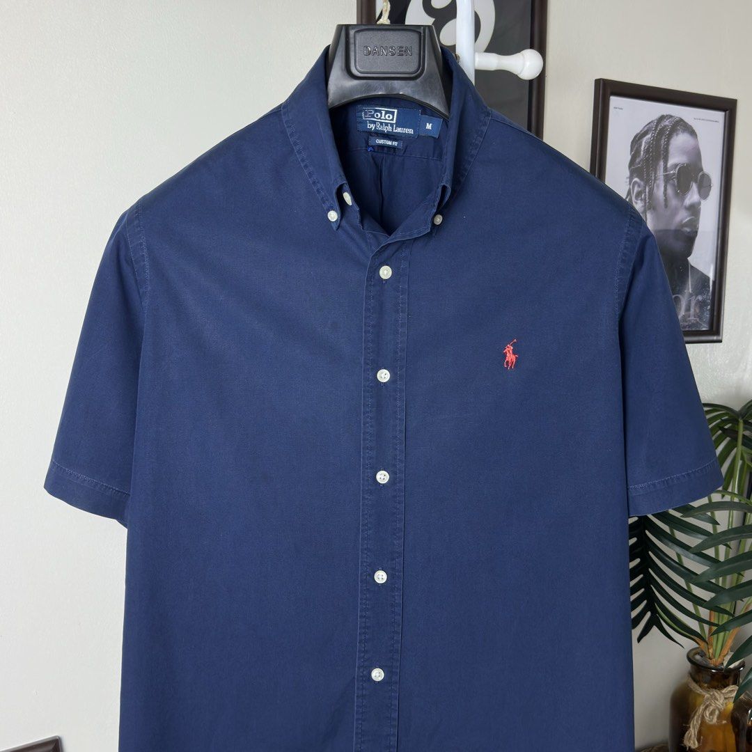 Ralph Lauren Buttondown Polo (Medium) (Category: Formal Shirts) located in Caloocan City. Submitted by polothreadsco (Listing ID 1462873604, Image 3). Description: RALPH LAUREN BUTTON DOWN POLO Size: Medium Width: 22" Length: 31" Condition: 9/10 Color rate: 9/10 Excellent Condition 100% Authentic / Original 2nd Hand Mine: 2700 NOTE: •Color may vary due to lighting •All items are second hand unless stated brandnew •Manage your expectations •All It