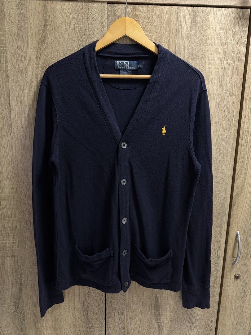 Ralph Lauren Cardigan Sweater (Category: Coats, Jackets and Outerwear) located in Cavite. Submitted by PRIVATE.Selection (Listing ID 1462759982, Image 1). Description: Ralph Lauren Cardigan Sweater Size S fit to M W- 20 L- 28 Good as New 1,400.