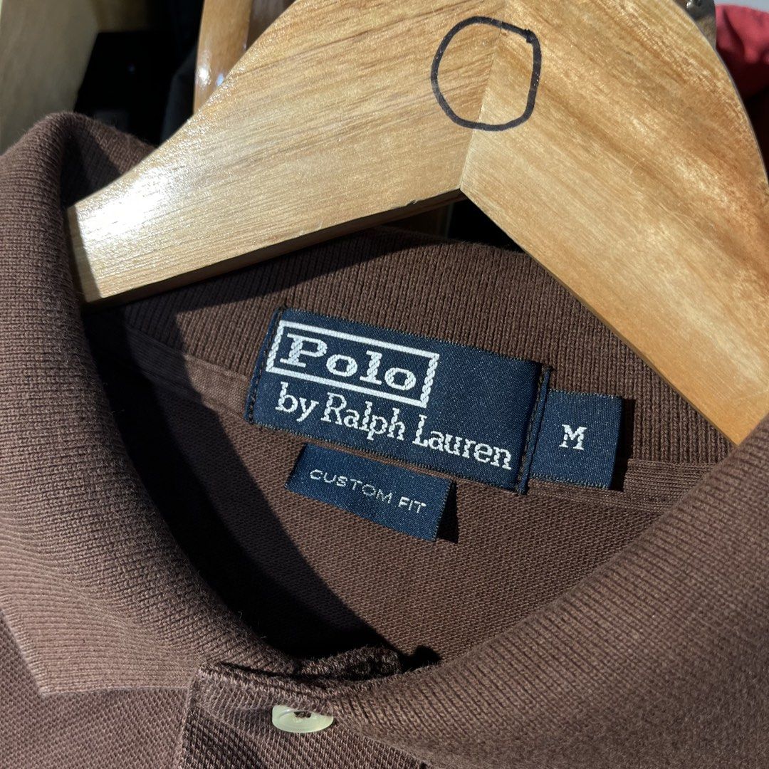 Ralph Lauren Choco Brown Polo (Category: Tshirts & Polo Shirts ) located in Kabasalan. Submitted by yourgamiii (Listing ID 1462861357, Image 3). Description: Ralph Lauren Choco Brown Polo Medium (20Wx24.5L) Back (26.5L).