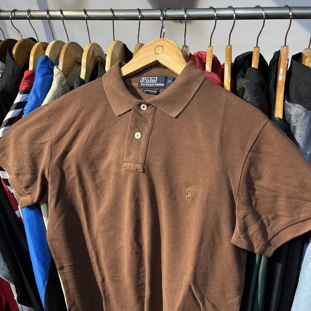 Ralph Lauren Choco Brown Polo (Category: Tshirts & Polo Shirts ) located in Kabasalan. Submitted by yourgamiii (Listing ID 1462861357, Image 2). Description: Ralph Lauren Choco Brown Polo Medium (20Wx24.5L) Back (26.5L).