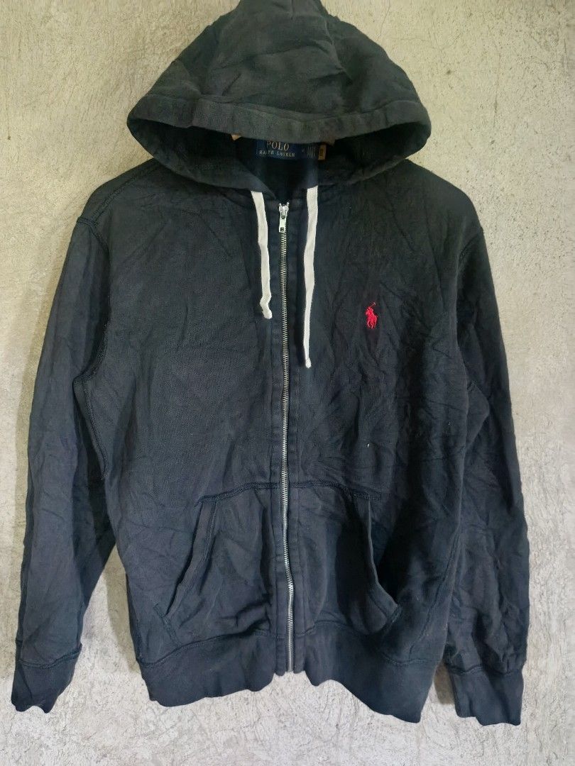 Ralph Lauren Hoodie Jacket (Category: Hoodies) located in Argao. Submitted by jps1thrift4shop (Listing ID 1462733676, Image 1). Description: Ralph Lauren Hoodie Jacket •Excellent Condition •L 24- W 20 •Issue :Needwash/Replace Zipper •Color rate 9/10 •680+sf Items are thrifted item with id for safety purposes ‼️‼️‼️ loc cebu.