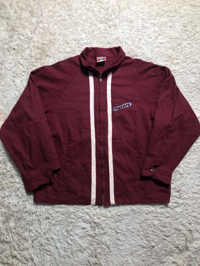 vintage 90's SPLIT skateboard Harrington Jacket (Category: Coats, Jackets and Outerwear) located in Manila. Submitted by truecat.00a53a (Listing ID 1462860782, Image 1). Description: Size medium issue need wash made in usa.