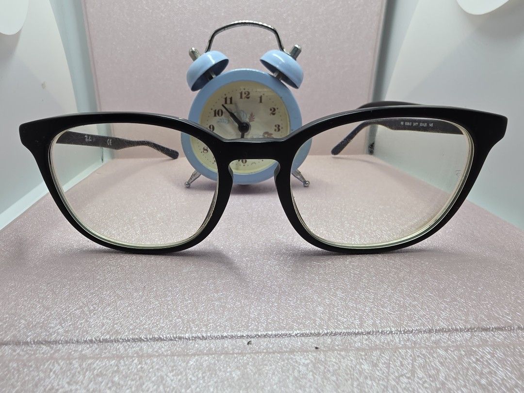 RB eyewear (Category: Sunglasses & Eyewear) located in La Trinidad. Submitted by zasha28 (Listing ID 1462849289, Image 3). Description: RB graded lens replaceable lens lightweight frame Model Line: RB 5326-D (an optical frame model specifically designed as part of Ray-Ban's Asian-fit / alternative-fit collection, tailored for flatter nose bridges to prevent slipping). Color Code: 2477 (signifying the matte black frame finish). Sizing Dimensions: 