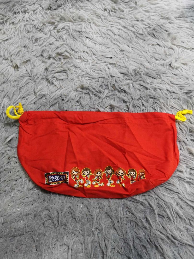 Red With Yellow String Pouch (Category: Purses & Pouches) located in Santa Cruz. Submitted by jmy_surplus.2 (Listing ID 1462818870, Image 1). Description: Size ; L - 6.5 W - 11 Color ; Red Type ; pouch Brand ; No brand Material ; Nylon Style ; Red Drawstring Pouch LR 129 JMY 3 Batch #223.