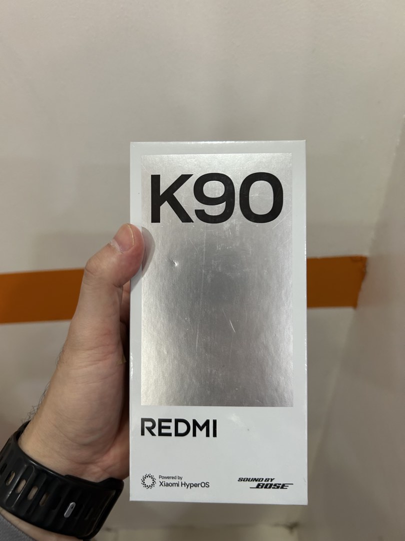 Redmi K90 12GB RAM 512GB Storage (Category: Android Others) located in Zamboanga. Submitted by aroleo (Listing ID 1462876970, Image 1). Description: - Redmi K90 Phone - Color: Black - Memory: 12GB RAM - Storage: 512GB - Display: Dolby Vision Support - Audio: Dolby Atmos & -Res Audio Support - Sound: Tuned by Bose - Operating System: Xiaomi HyperOS.