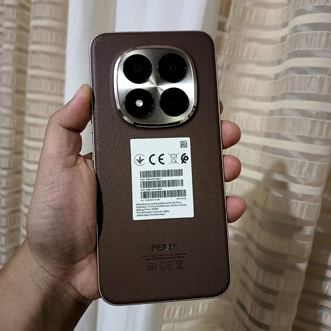 REDMI NOTE 15 Pro Plus 5G 12+12Ram/512Rom (Category: Xiaomi) located in Manila. Submitted by buhawimari11037 (Listing ID 1462851478, Image 3). Description: REDMI NOTE 15 PRO+ 5G (12GB/512GB) 🚨Benta agad dahil kailangan ng cash! Ang brand new price nito sa mga mall ay ₱27,999, pero ibinibigay ko na lang ngayon ng ₱19,950 LANG! Nakatipid ka agad ng mahigit ₱8,000 para sa unit na parang bago! 💯 100% ALL PARTS ORIGINAL – Walang issue, walang gasgas
