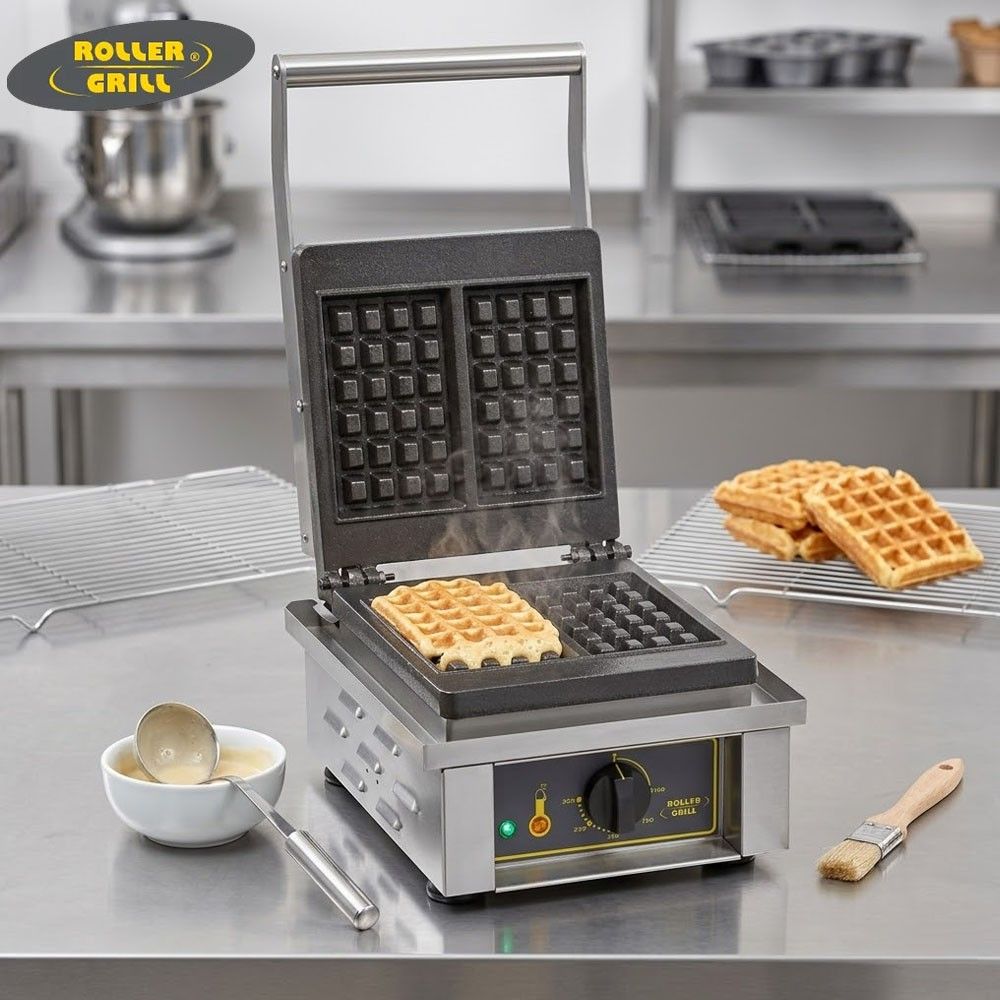 Roller Grill GES20 Waffle Maker (Category: Cookers) located in Quezon City. Submitted by carou22290 (Listing ID 1462882602, Image 1). Description: Roller Grill GES20 With Box.