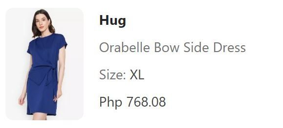 Royal Blue Front Tie Jersey Dress (Category: Dresses) located in Malolos. Submitted by bananathrifts2026 (Listing ID 1462794182, Image 3). Description: Item is on-hand and not in use. Reason for Selling: Decluttering Minimal lint (himulmol) on the neck area and hip area. In good condition. (actual photos to-follow).