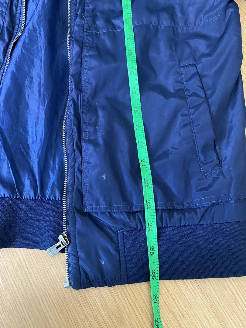 Royal blue varsity jacket (Category: Coats, Jackets and Outerwear) located in Manila. Submitted by bran.yee (Listing ID 1462693321, Image 3). Description: Need wash. Can do jnt makati shoulder by buyer .