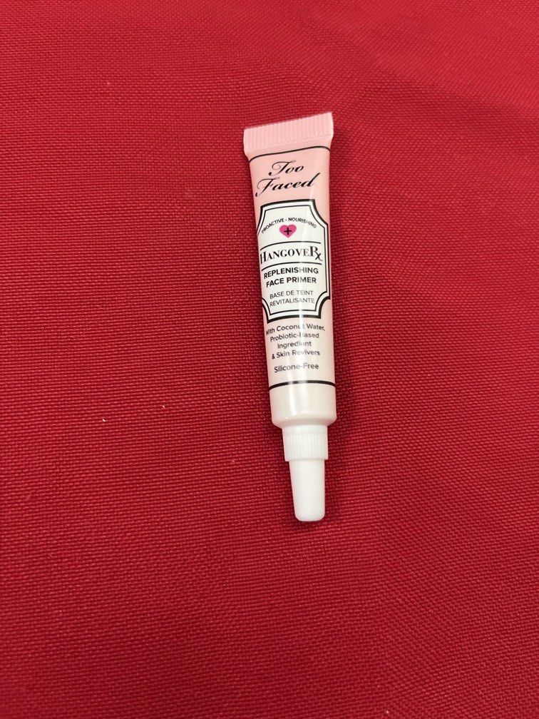Sale TOO FACED HANGOVER REPLENISHING FACE PRIMER (Category: Makeup) located in Manila. Submitted by luxeclassyshop (Listing ID 1462686830, Image 3). Description: Sale sale sale TOO FACED HANGOVER REPLENISHING FACE PRIMER 5ml.