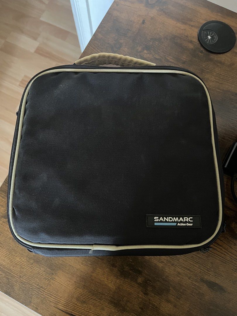 SANDMARC Action Gear Carrying Case (Category: Camera Bags & Carriers) located in Caloocan City. Submitted by hbcorpuz (Listing ID 1462702294, Image 1). Description: - SANDMARC Action Gear carrying case - Padded interior with adjustable dividers - Mesh pocket inside lid for accessories - Zipper closure - Top handle for easy transport - Ideal for camera gear or electronics.