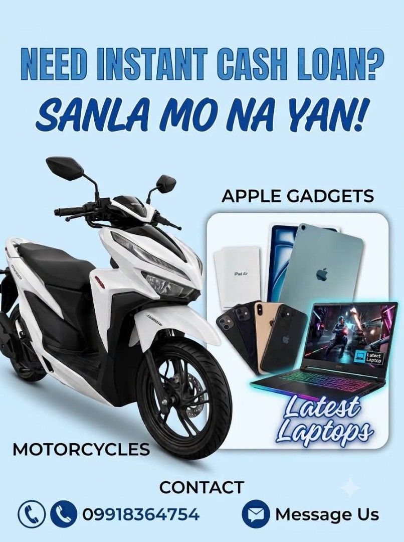 Sangla Gadgets, Ipad Iphones, Macbook etc. (Category: Others) located in Daet. Submitted by secure_unit_lending (Listing ID 1462841455, Image 1). Description: .