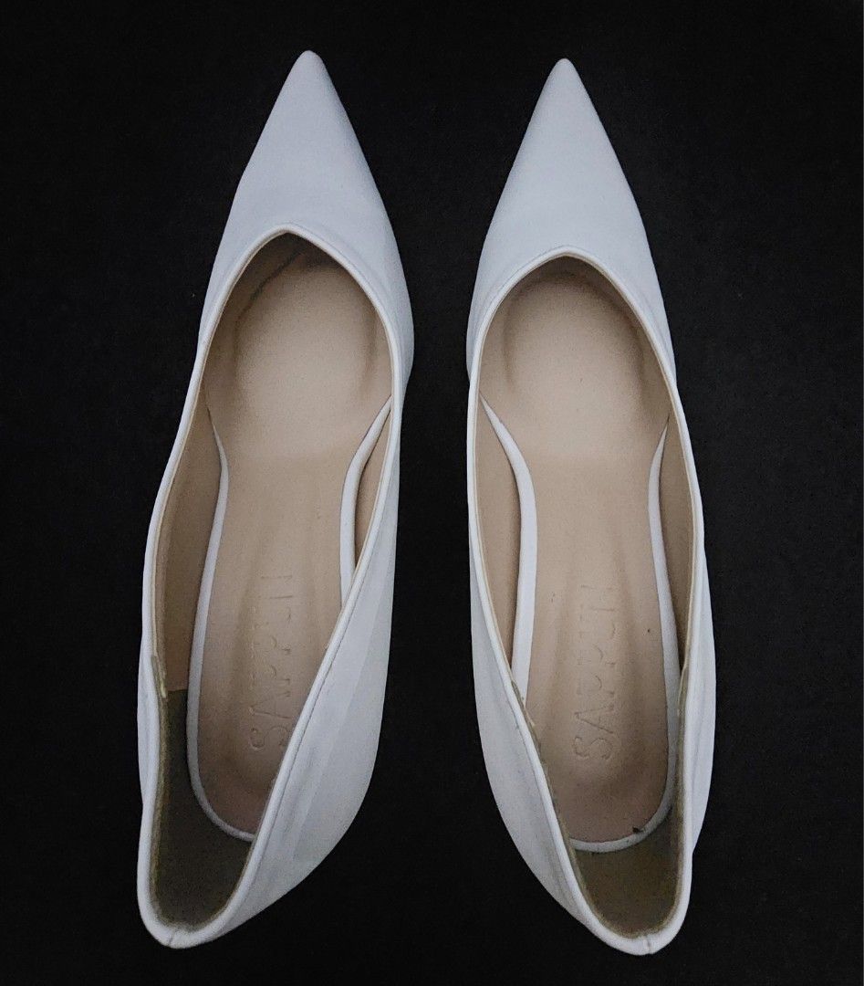 Sappun Heel Shoes (Category: Heels) located in Quezon City. Submitted by hanmeum (Listing ID 1462842799, Image 1). Description: Used Once (Wedding Day) Wedding Shoes Made in Korea Bought in Korea 7inches heels Original Price -- Php 3,200.00.