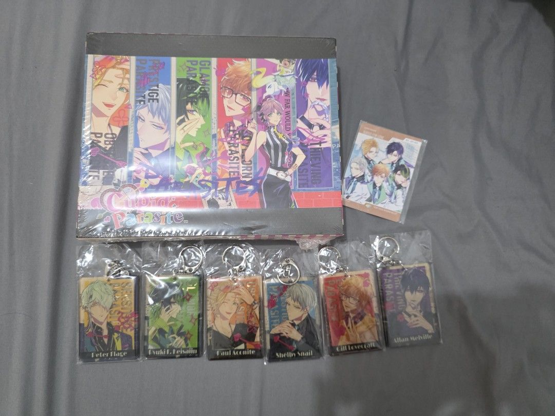 Sealed Cupid Parasite Limited Edition Box (Category: Designer & Blind Box Toys) located in Manila. Submitted by sof.lualhati (Listing ID 1462706023, Image 1). Description: - Includes the Sealed Cupid Parasite limited edition box - Comes with a set of 6 acrylic keychains - Includes one small collectible card. - Great for fans of the Cupid Parasite game!.