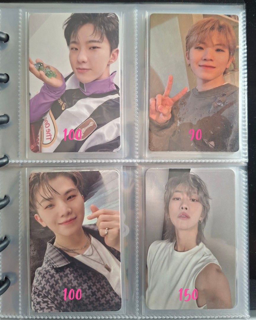 SEVENTEEN NCT OFFICIAL PHOTOCARDS (Category: K-Wave Merchandise) located in Manila. Submitted by ayrin_sells (Listing ID 1462846831, Image 3). Description: ~WTS LFB PH~ ♡ OFFICIAL PC ♡ ♡ SEVENTEEN NCT RANDOM PHOTOCARDS ♡ • price (60-150) + pf + sf • onhand • payo or dop within 3 days • gcash | instapay qr • shipment every friday after payment is complete | via jnt dm to claim.