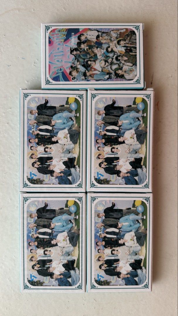 SEVENTEEN Photocards (NOT OFFICIAL) (Category: K-Wave Merchandise) located in Calamba. Submitted by iso.cc (Listing ID 1462728474, Image 2). Description: Seventeen POCA (30 POCA per box) ₱80 for ALL boxes na Loc: Calamba City, Laguna.