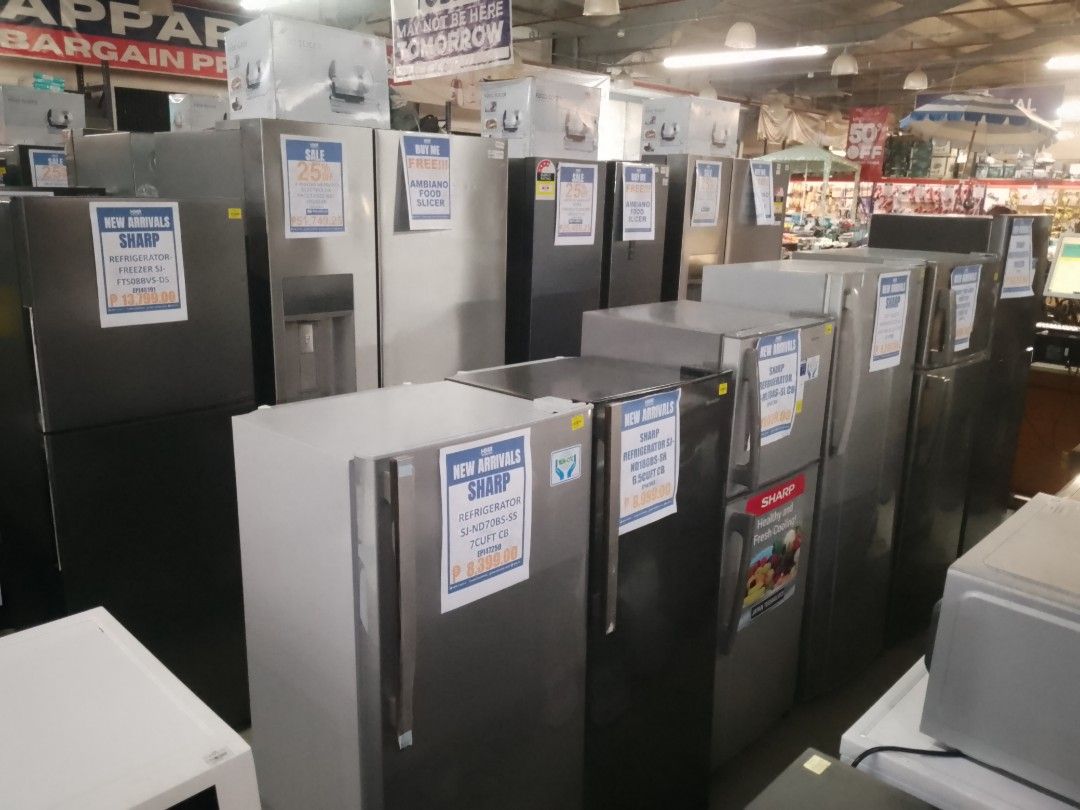 Sharp Refrigerator SJ-ND70BS-SS 7 Cu. Ft. (Category: Refrigerators and Freezers) located in Manila. Submitted by fiercehorse_40fdc9 (Listing ID 1462704533, Image 1). Description: - Brand New Sharp Refrigerator - Model: SJ-ND70BS-SS - Capacity: 7 cu. ft. - Price: P8,999.00 - Features: Healthy and fresh cooling technology - Benefit: Keeps your food fresh and great for storage - Status: New arrival.