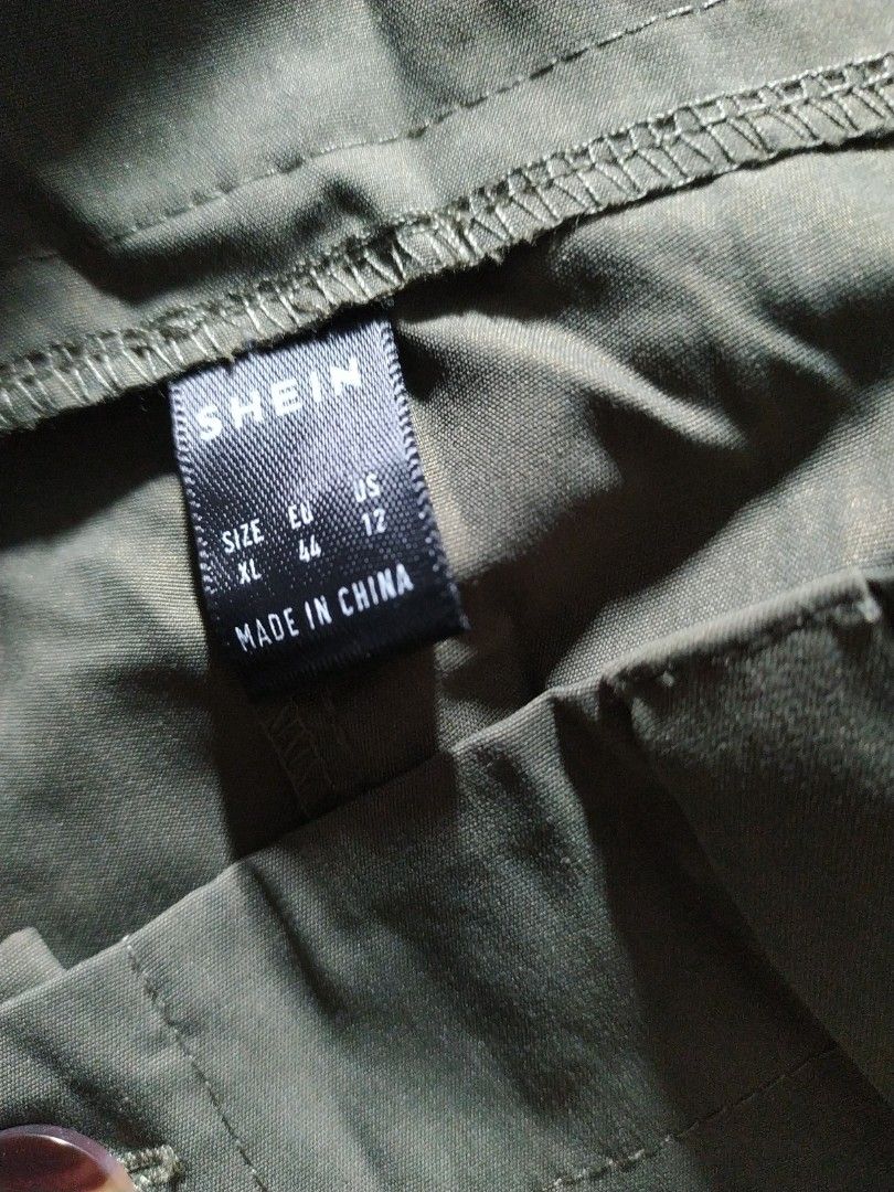 Shein large and xL slacks (Category: Jeans) located in Manila. Submitted by timtam04 (Listing ID 1462683937, Image 3). Description: this item includes in buy1take1 promo. large and xL available.