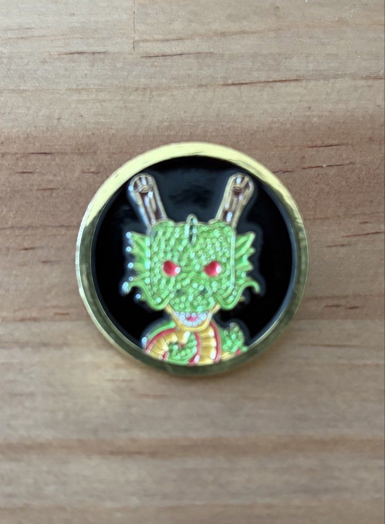 Shenron | Funko Pin (Category: Designer & Blind Box Toys) located in Makati City. Submitted by cardlab (Listing ID 1462681037, Image 1). Description: Item is 💯 legit/ original/ authentic. About the Item: • Got the item from Funko Trunks Box • Actual pics/ photos posted Rfs: Declutter (not into Funko anymore) 📍 Makati Mop: ☑️ GCash ☑️ GoTyme Sdd: ☑️ Grab ☑️ Lalamove ☑️ Angkas Shipping: ☑️ J&T ☑️ LBC Meetup: ☑️ Circuit Makati.