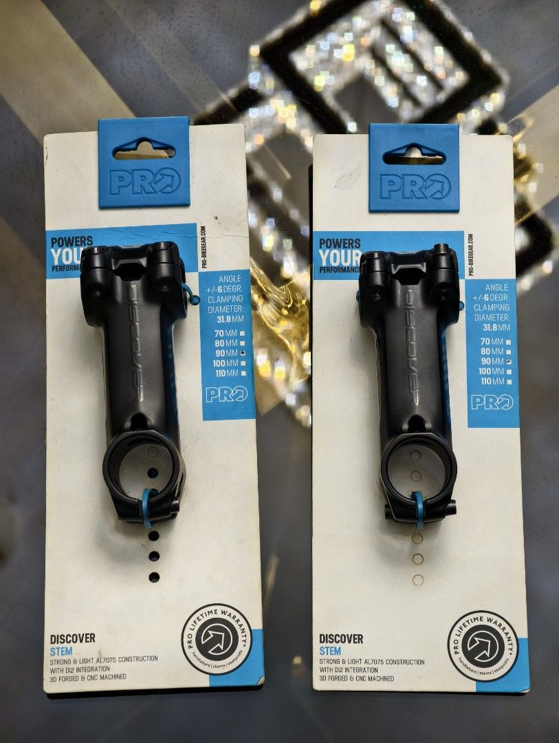 Shimano PRO Discover Stem (90mm) (Category: Bicycles) located in Quezon City. Submitted by zacgabriel2 (Listing ID 1462717756, Image 3). Description: Details: > +/-6 Degree Angle > 31.8mm Clamping Diameter > Di2 Compatible > Brand new Other details: > Novaliches Quezon City po location, willing to meet up within Metro Manila. Pwede rin NCR message lang po. > Negotiable pa po. > Thank you po!!.