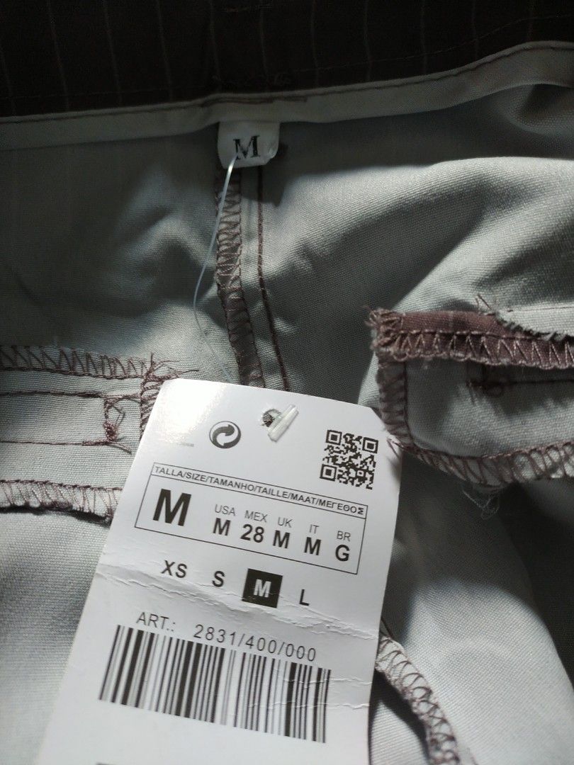 Slacks brown chequered medium (Category: Jeans) located in Manila. Submitted by timtam04 (Listing ID 1462692758, Image 3). Description: waistline 30 buy1take1.