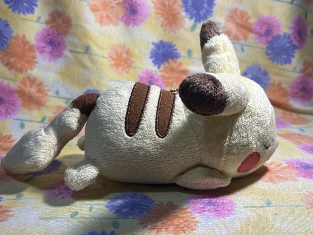 Sleeping Pikachu Pokemon plush with paper tag (Category: Plushies & Soft Toys) located in Calamba. Submitted by cur8d (Listing ID 1462785296, Image 3). Description: .