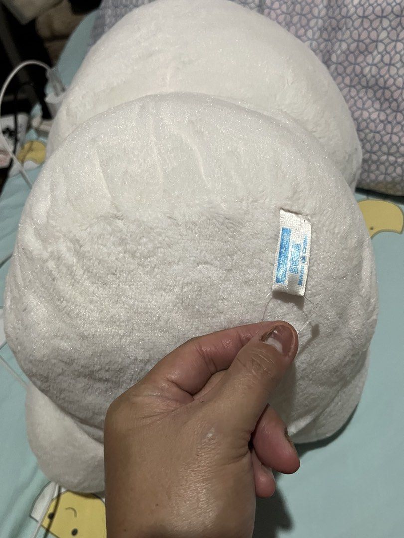 Snowgie big plush (Category: Plushies & Soft Toys) located in Paranaque City. Submitted by bonsaiart (Listing ID 1462834299, Image 3). Description: Pre owned Good condition Bulky Huggable 750( fixed)+ sf Payment first policy (gcash/ paymaya) Shipping ONLY (J&t) NO TO COD NO TO MEETUP NO TO COP (LBC) No breaking of set or bundle.