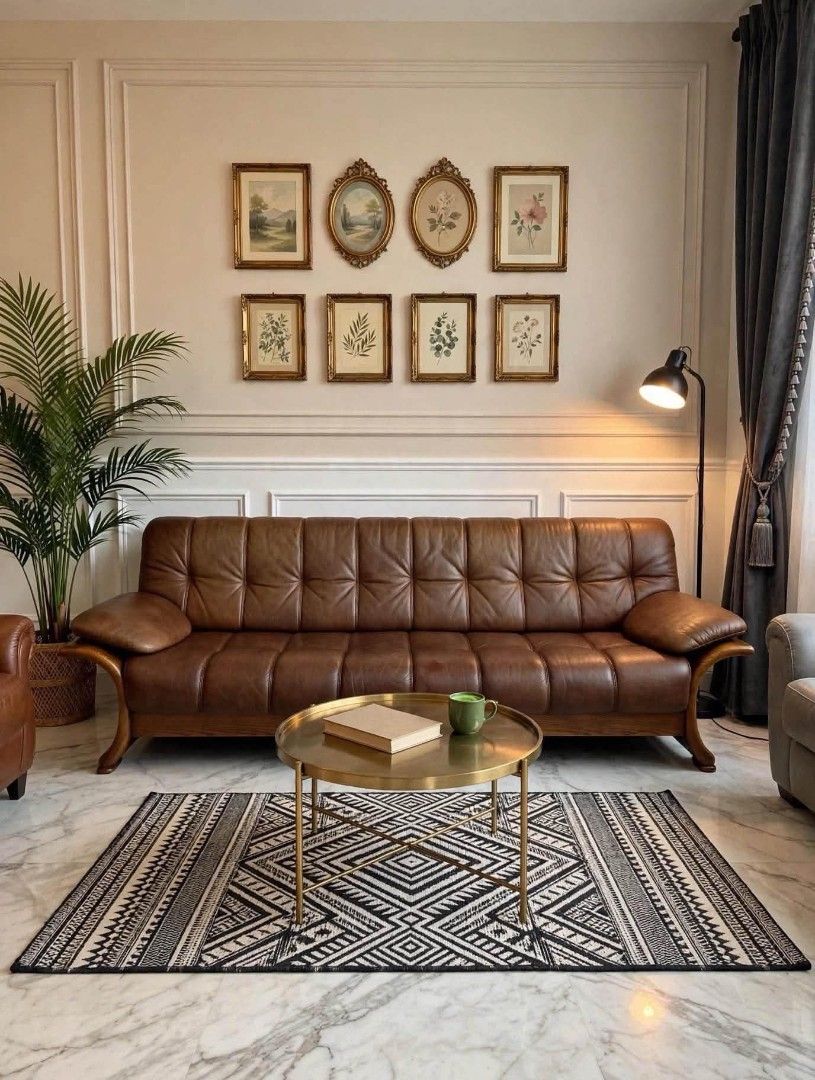 Sofa (Category: Sofas) located in Meycauayan. Submitted by marygracecasimiro (Listing ID 1462698742, Image 3). Description: Sofa genuine leather.