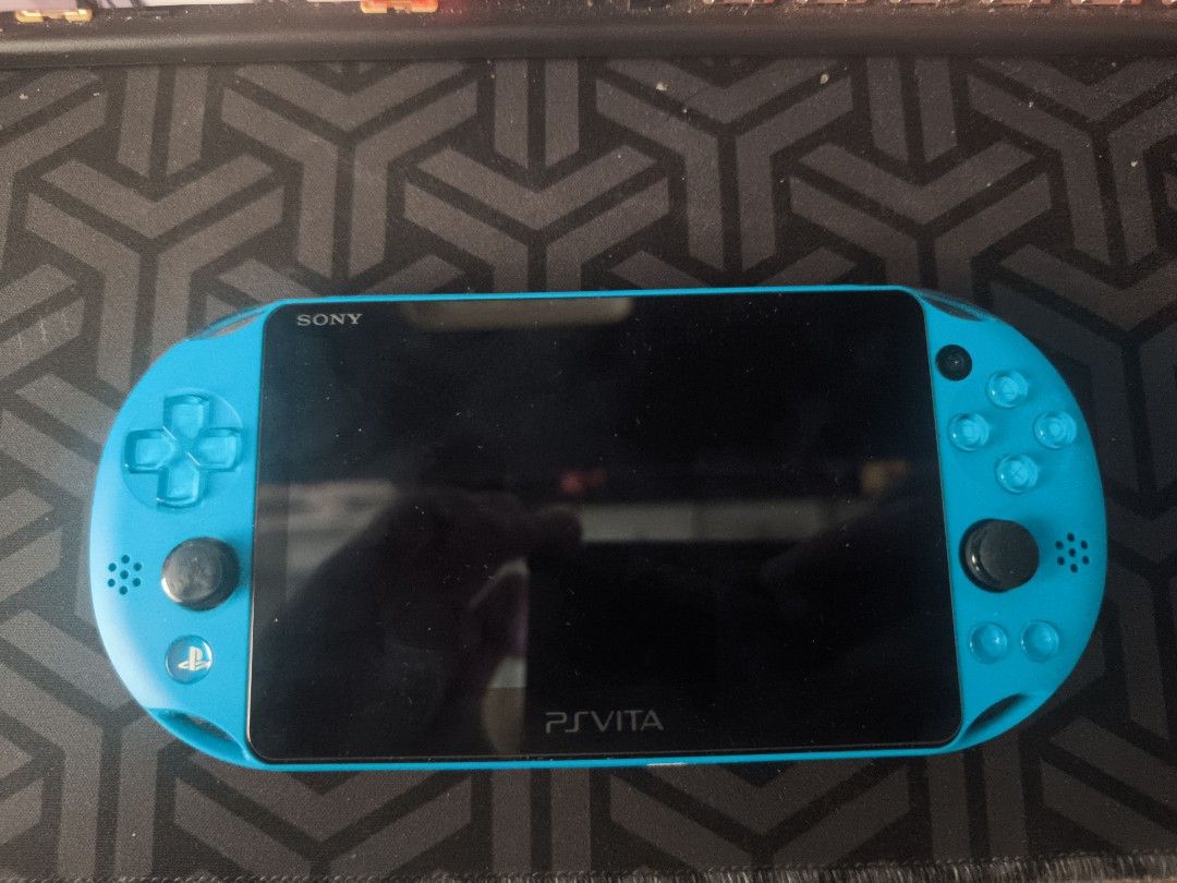 Sony PlayStation Vita PCH-2000 Aqua Blue Jailbroken (Category: PlayStation) located in Manila. Submitted by kincanz (Listing ID 1462722009, Image 1). Description: - Blue PlayStation Vita (PCH-2000 model) - Perfect for gaming on the go - Comes with original charger - Tested and confirmed working well -Jailbroken.