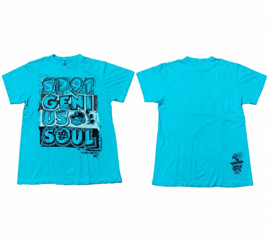 SOUTHPOLE S7P T-shirt thrashed condition (Category: Tshirts & Polo Shirts ) located in Cabuyao City. Submitted by klarenx (Listing ID 1462696072, Image 1). Description: Southpole S7P Graphic T- Shirt Dimes: W(23.5) x L(31) inches Issues: Sewed Pinholes/Pinholes Thrashed condition Price: ₱150 + sf Mode of payment: Gcash Meetup if around Cabuyao, Laguna.