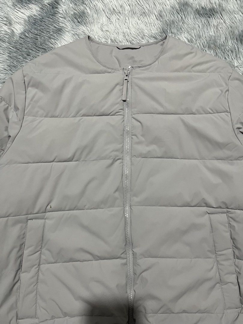 SPAO Collarless Padded Puffer Jacket (Category: Coats, Jackets and Outerwear) located in Sasmuan (Sexmoan). Submitted by winterclothes.ph (Listing ID 1462683804, Image 2). Description: SPAO Collarless Padded Puffer Jacket XXL on tag Women’s Width 24.5 Length 27 Excellent Condition .